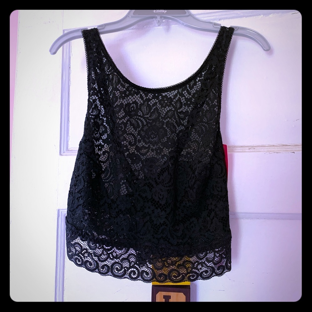 Xhilaration Black Lace Bralette